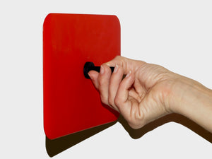 Magnetic monopod support for LANG-STEREOPAD®